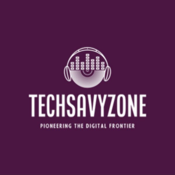 TechSavyZone logo featuring a modern design with vibrant colors